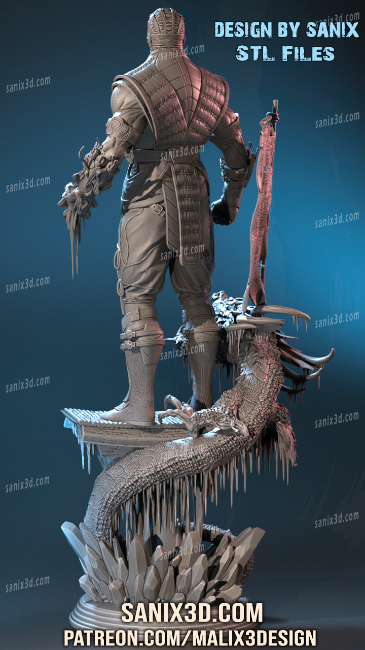 Sub Zero Statue
