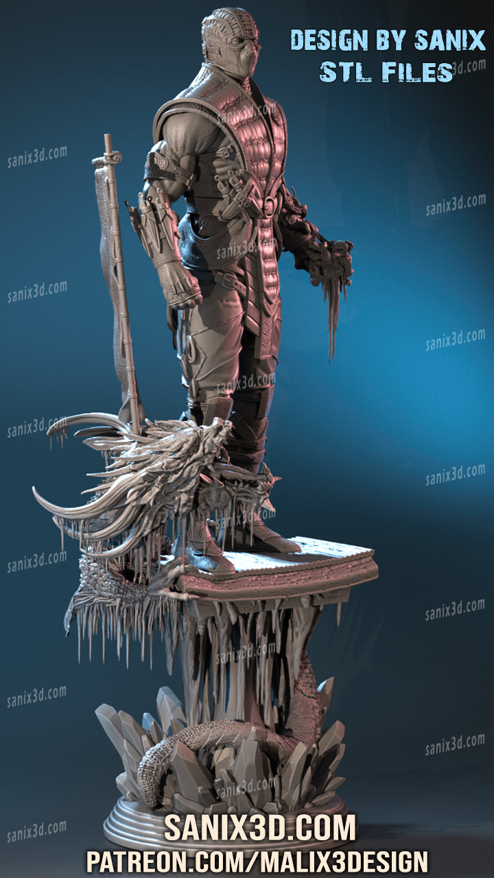 Sub Zero Statue
