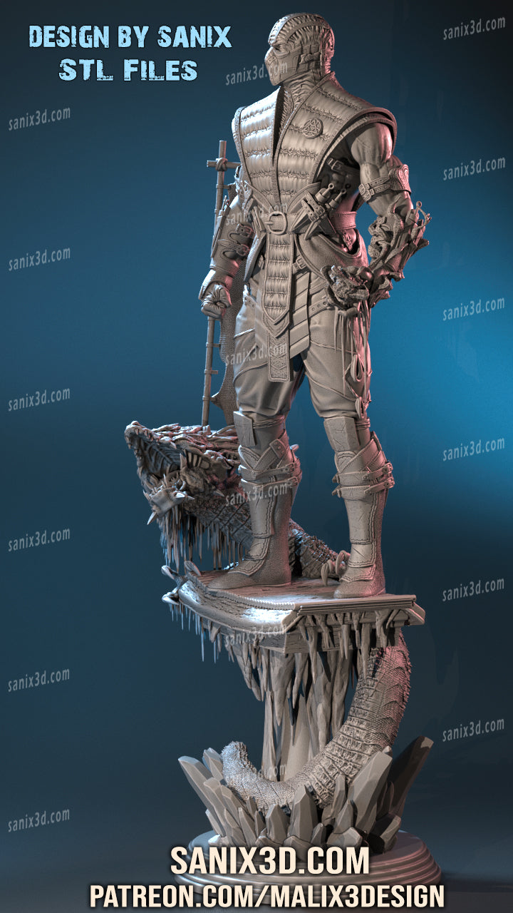 Sub Zero Statue
