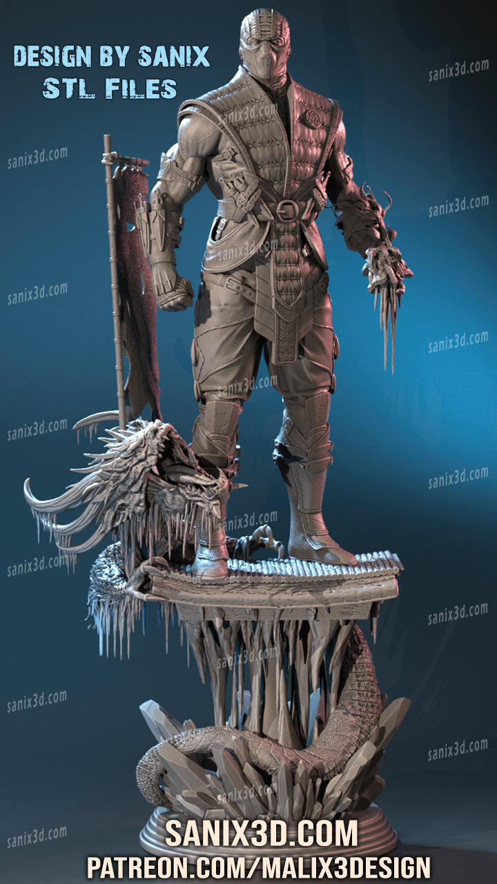 Sub Zero Statue
