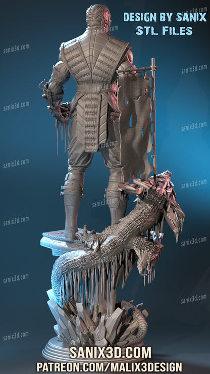 Sub Zero Statue