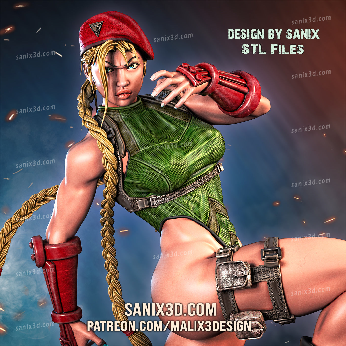 Cammy (SF) Statue
