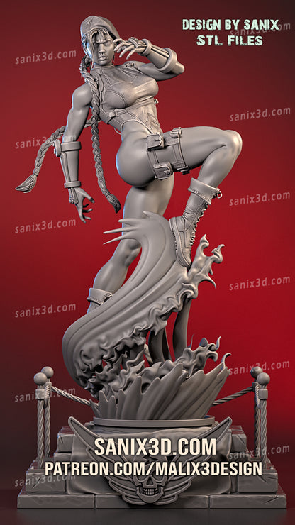 Cammy (SF) Statue