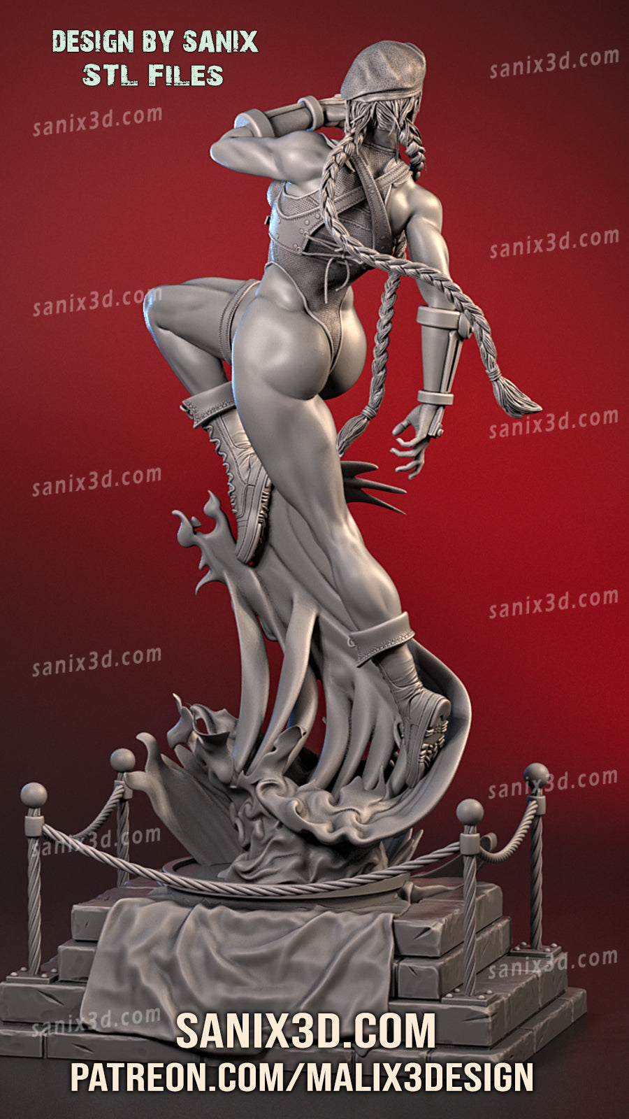 Cammy (SF) Statue