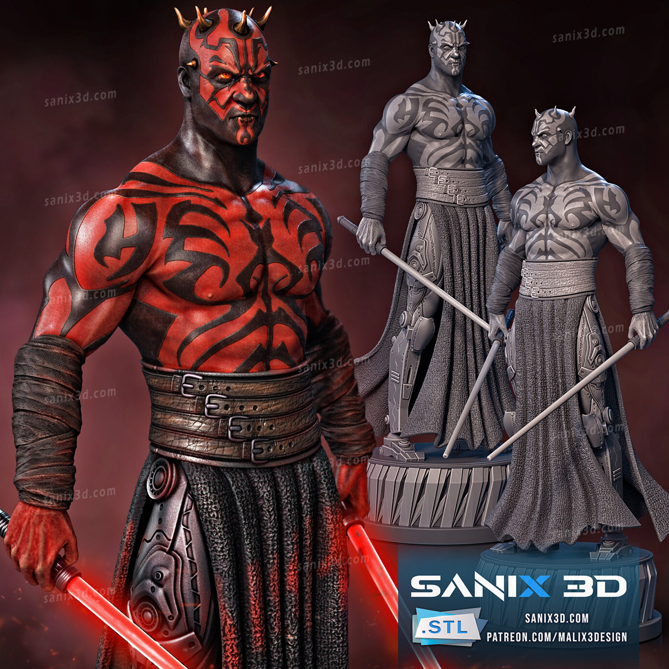 Darth Maul Statue
