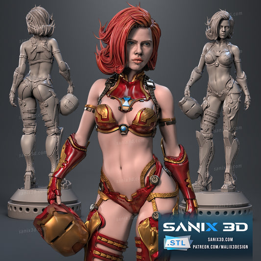 Iron Widow Statue