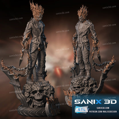 Ghost Rider Statue