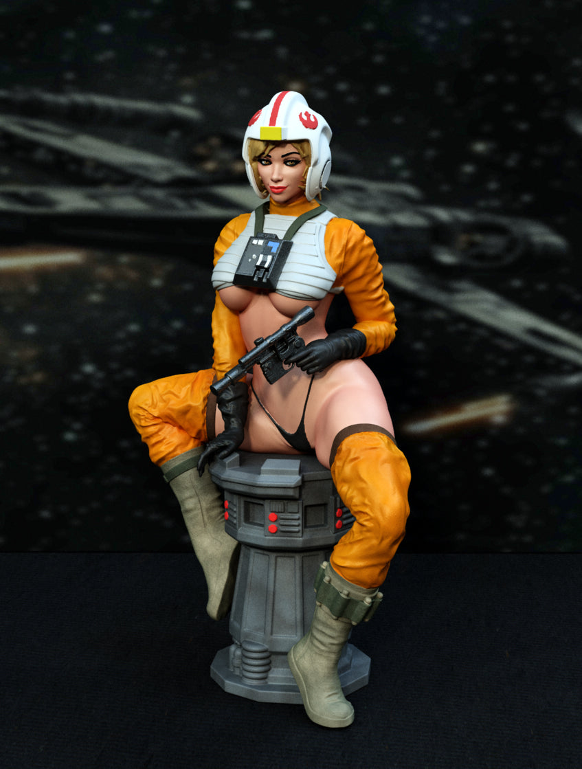 Star Wars Pilot Statue 3D-Printed Kit