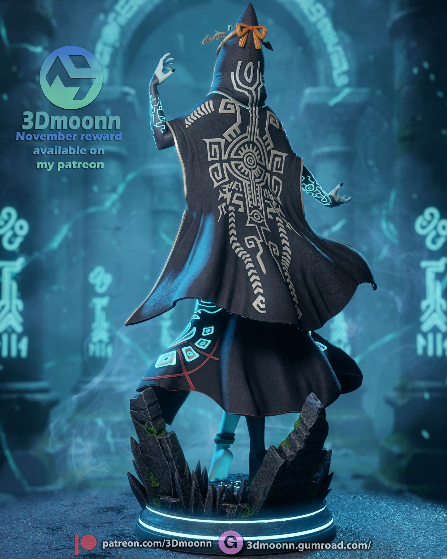 Midna - Zelda Twilight Princess Statue