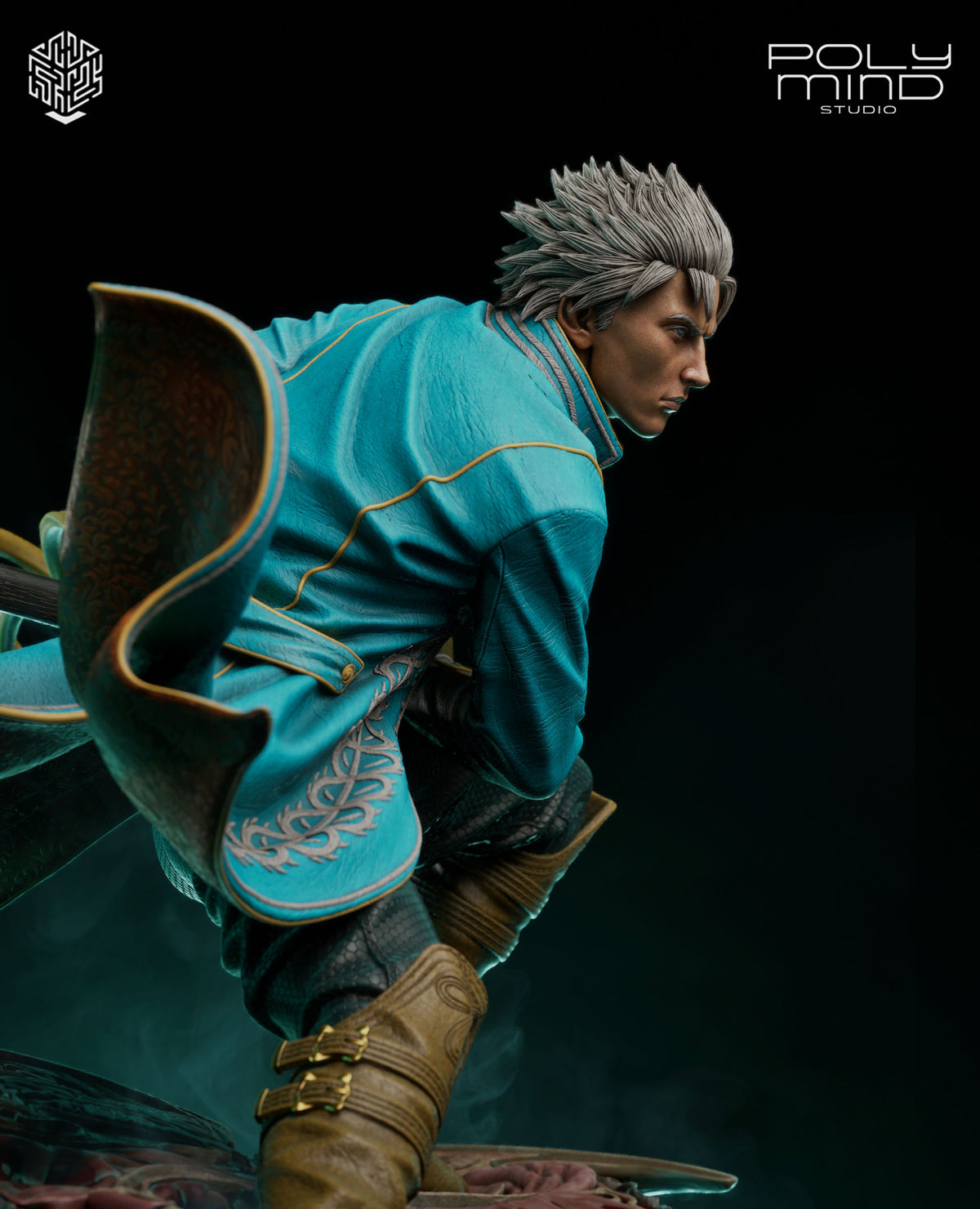 Vergil Statue 3D-Printed Kit