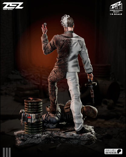 Two Face Statue 3D-Printed Kit