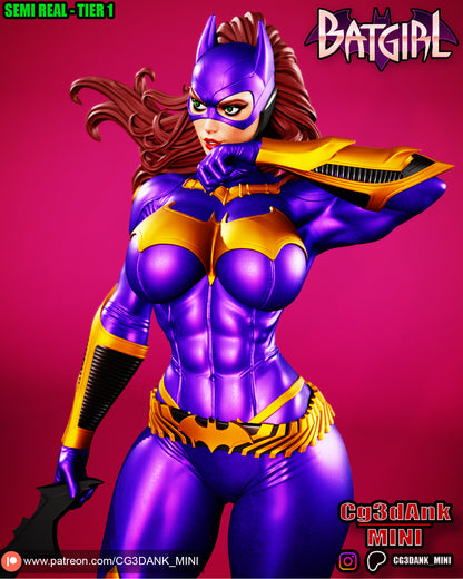 Batgirl Statue 3D-Printed Kit