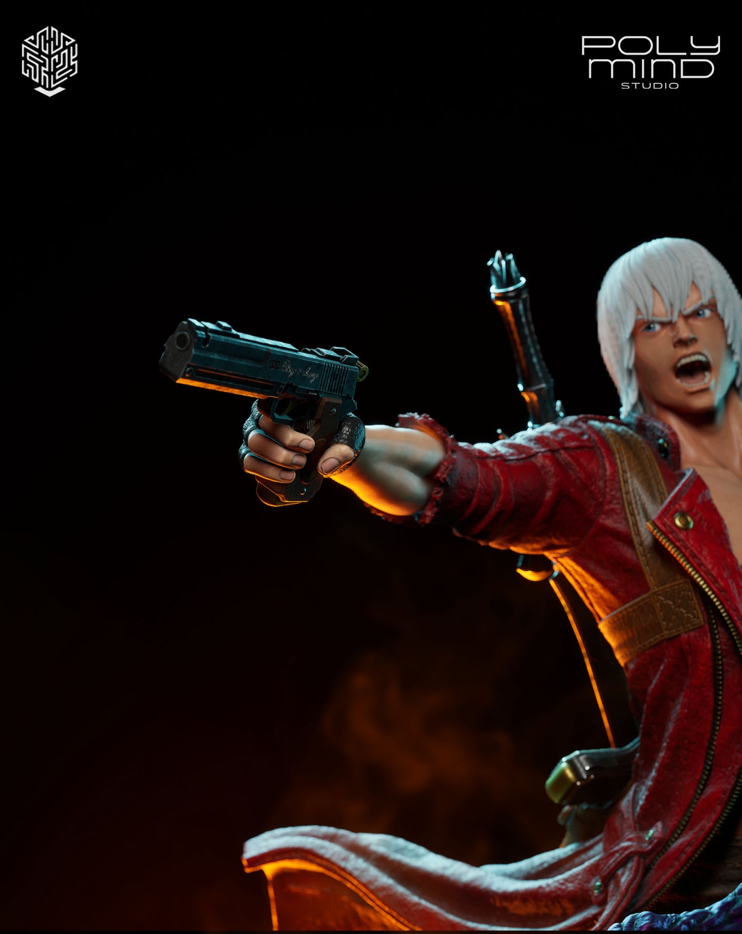 Dante Statue 3D-Printed Kit