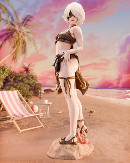 Swimsuit B2 Statue 3D-Printed Kit