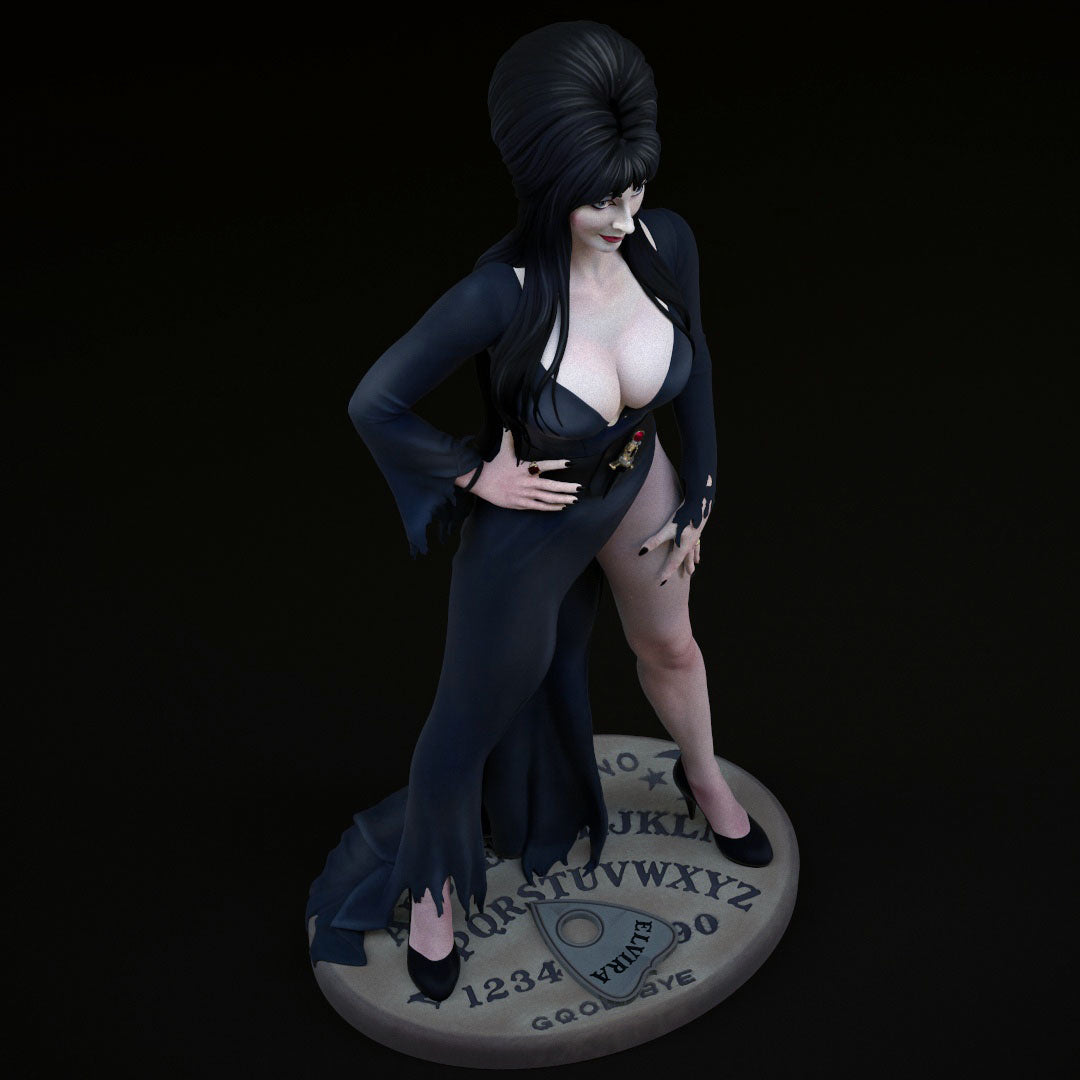Elvira Statue 3D-Printed Kit