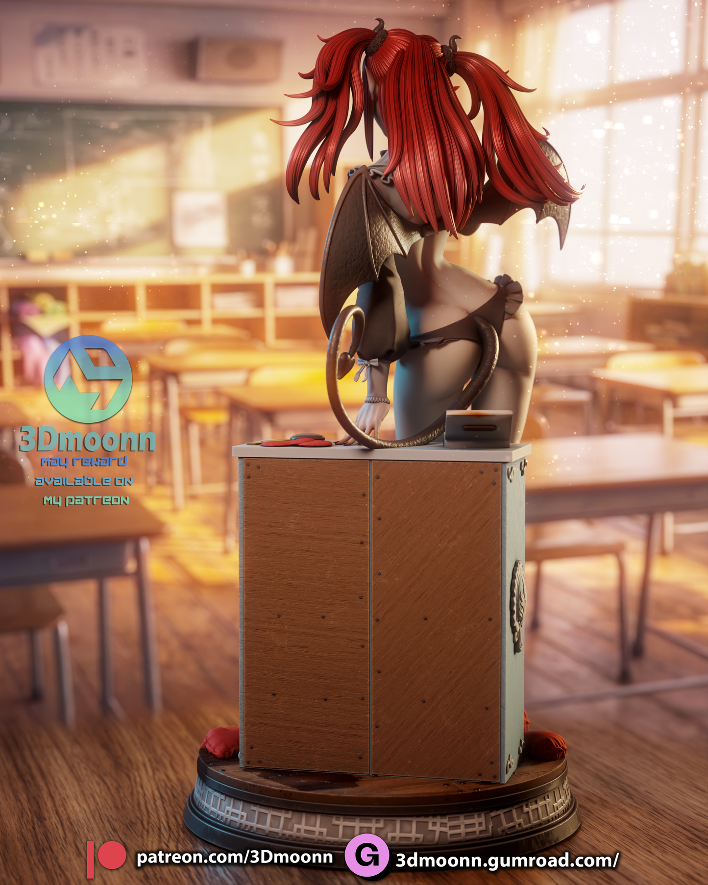 Marin Kitagawa Statue 3D-Printed Kit