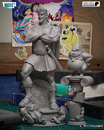 Hercules & Phil Statue