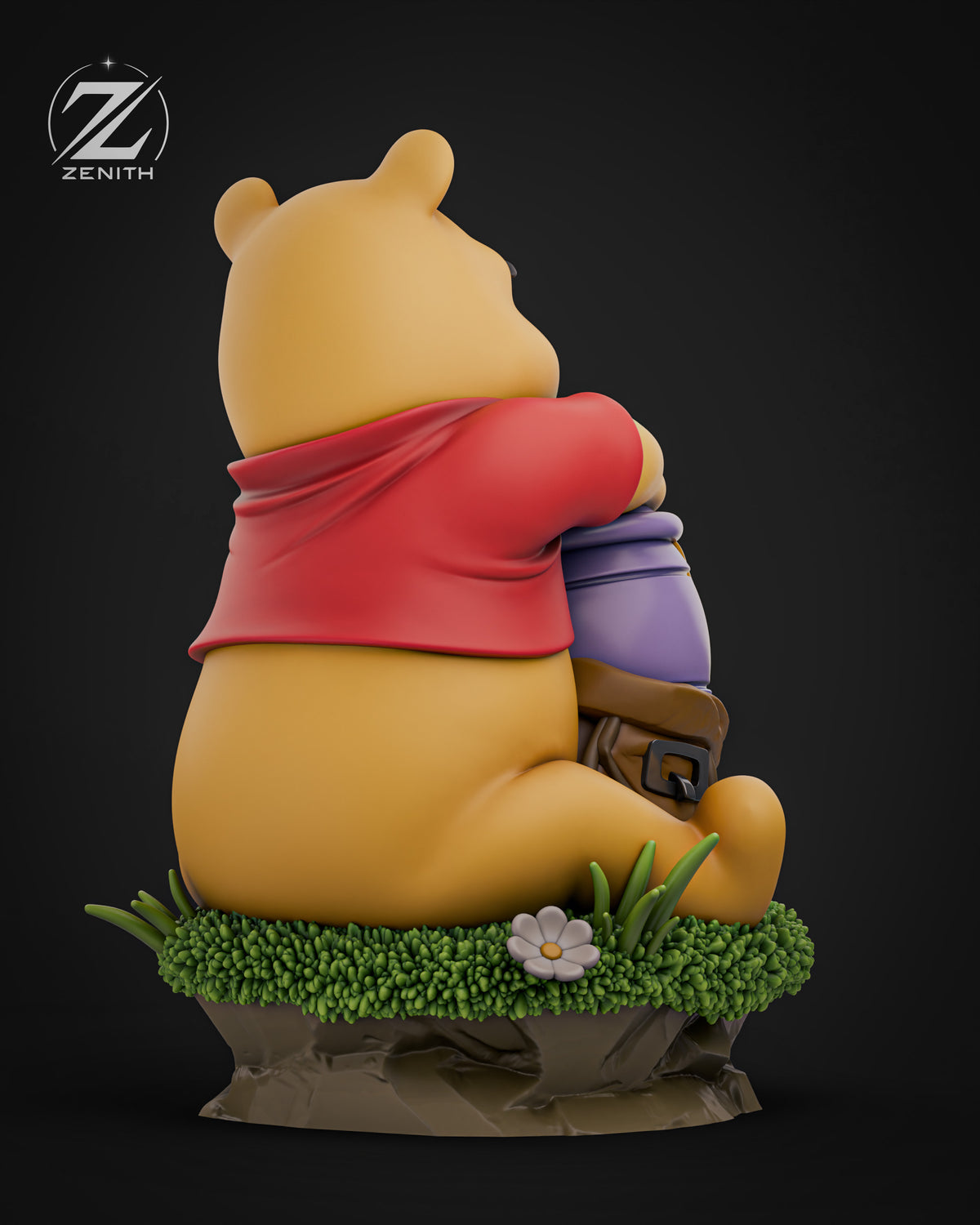 Winnie The Pooh Statue 3D-Printed Kit
