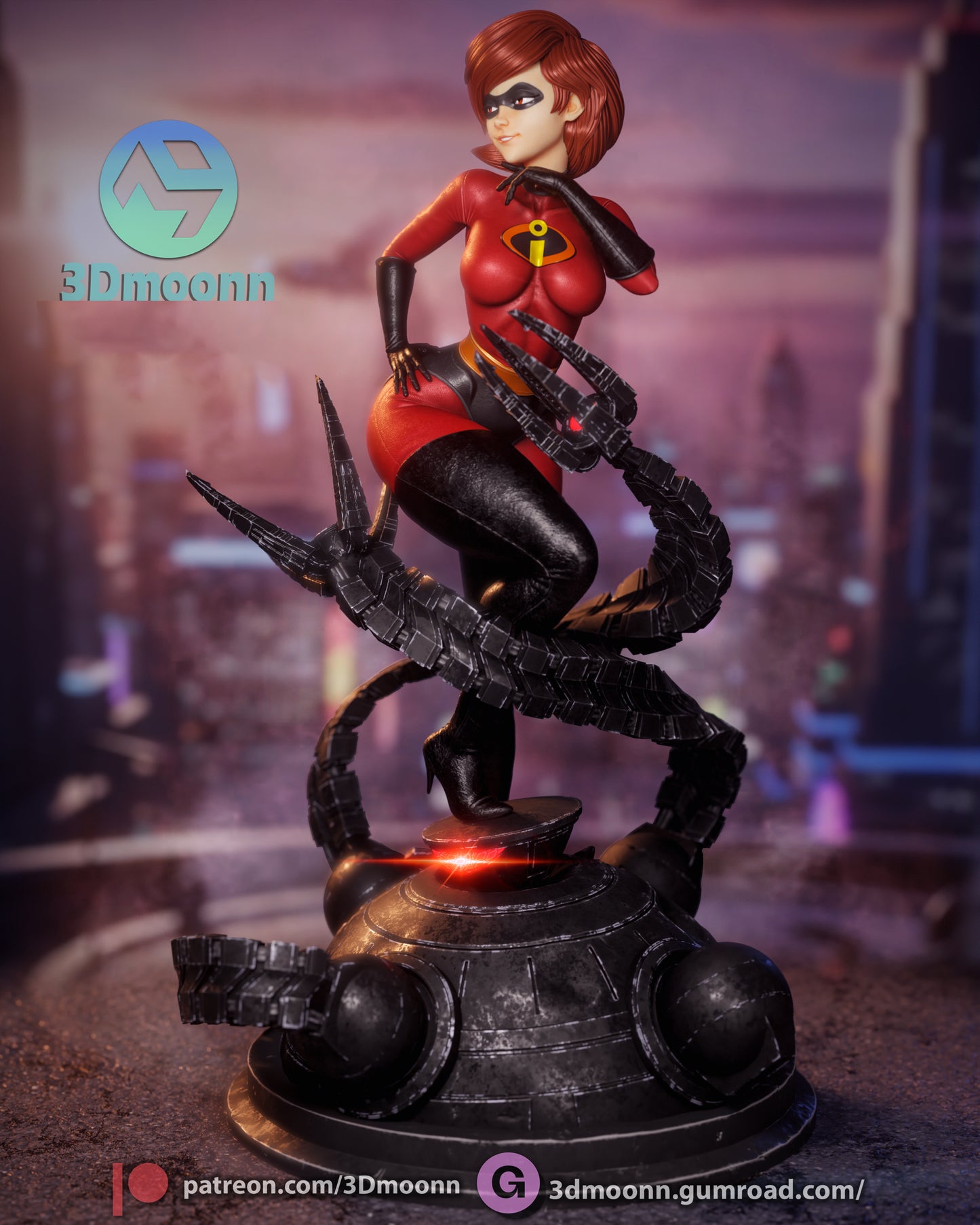 Elastigirl Statue