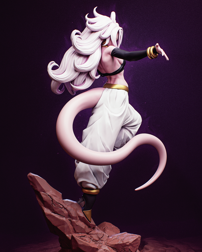 Android 21 Statue 3D-Printed Kit