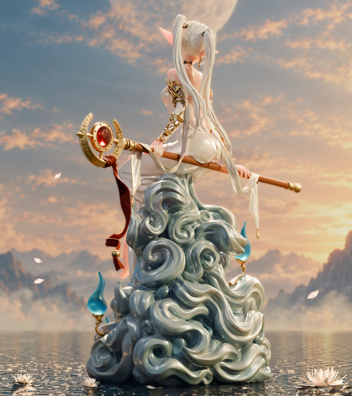 Frieren Statue 3D-Printed