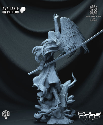 Sephiroth Statue 3D-Printed Kit
