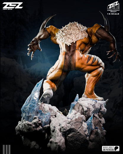 Sabretooth Statue 3D-Printed Kit