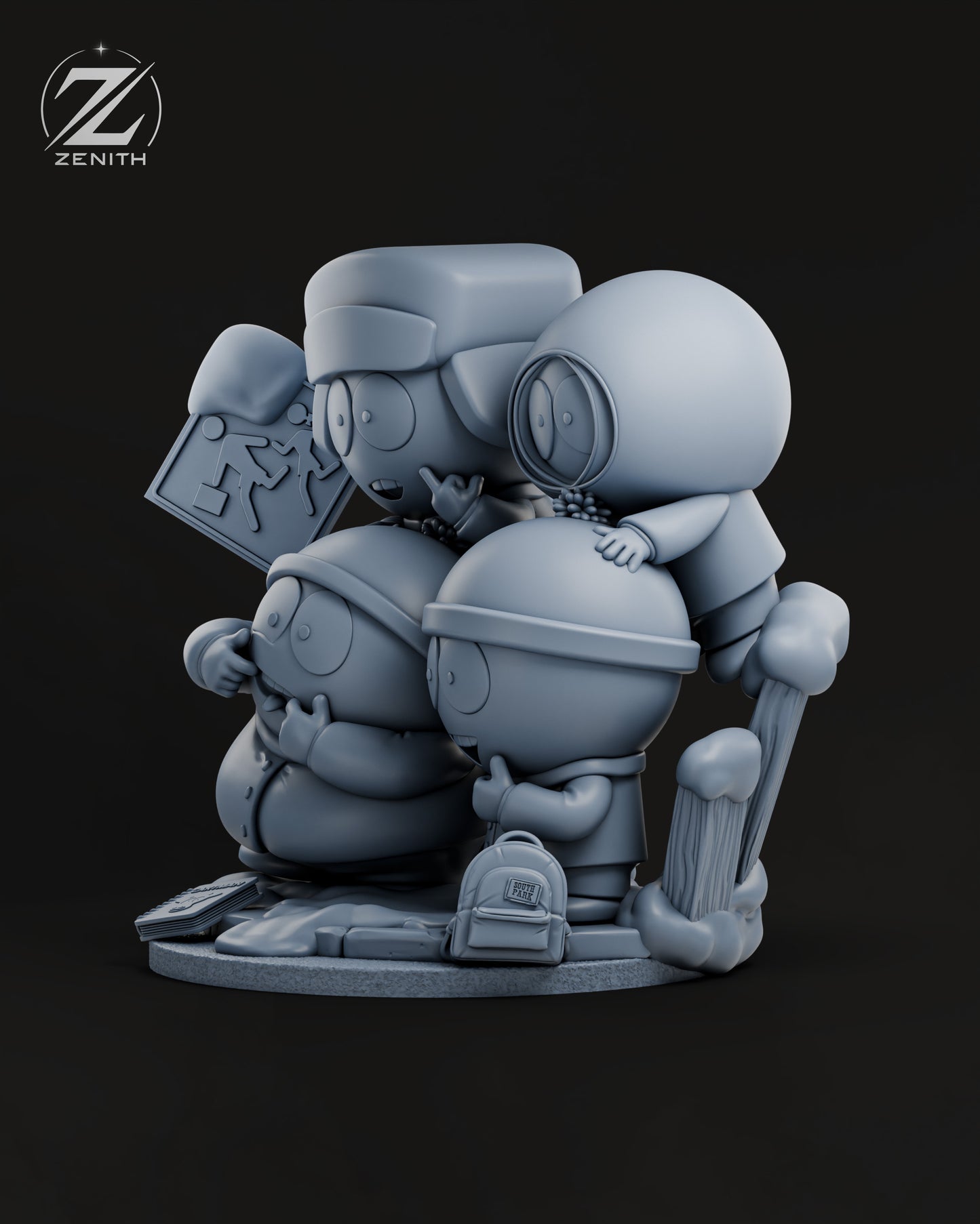 South Park Statue 3D-Printed Kit