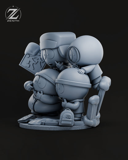 South Park Statue 3D-Printed Kit
