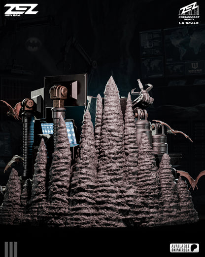 Batman (Throne) Statue 3D-Printed Kit