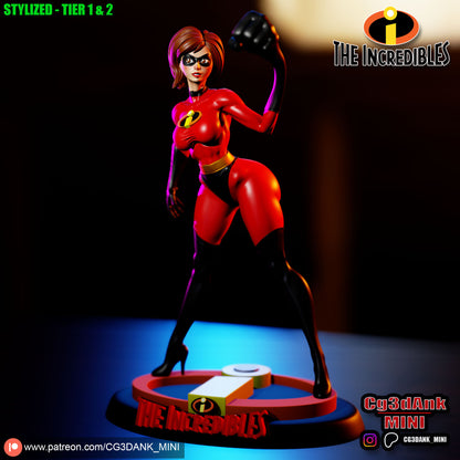 Elastigirl Statue