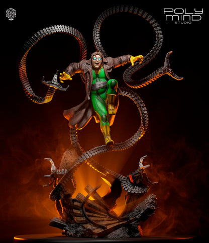 Doctor Octopus Statue 3D-Printed Kit