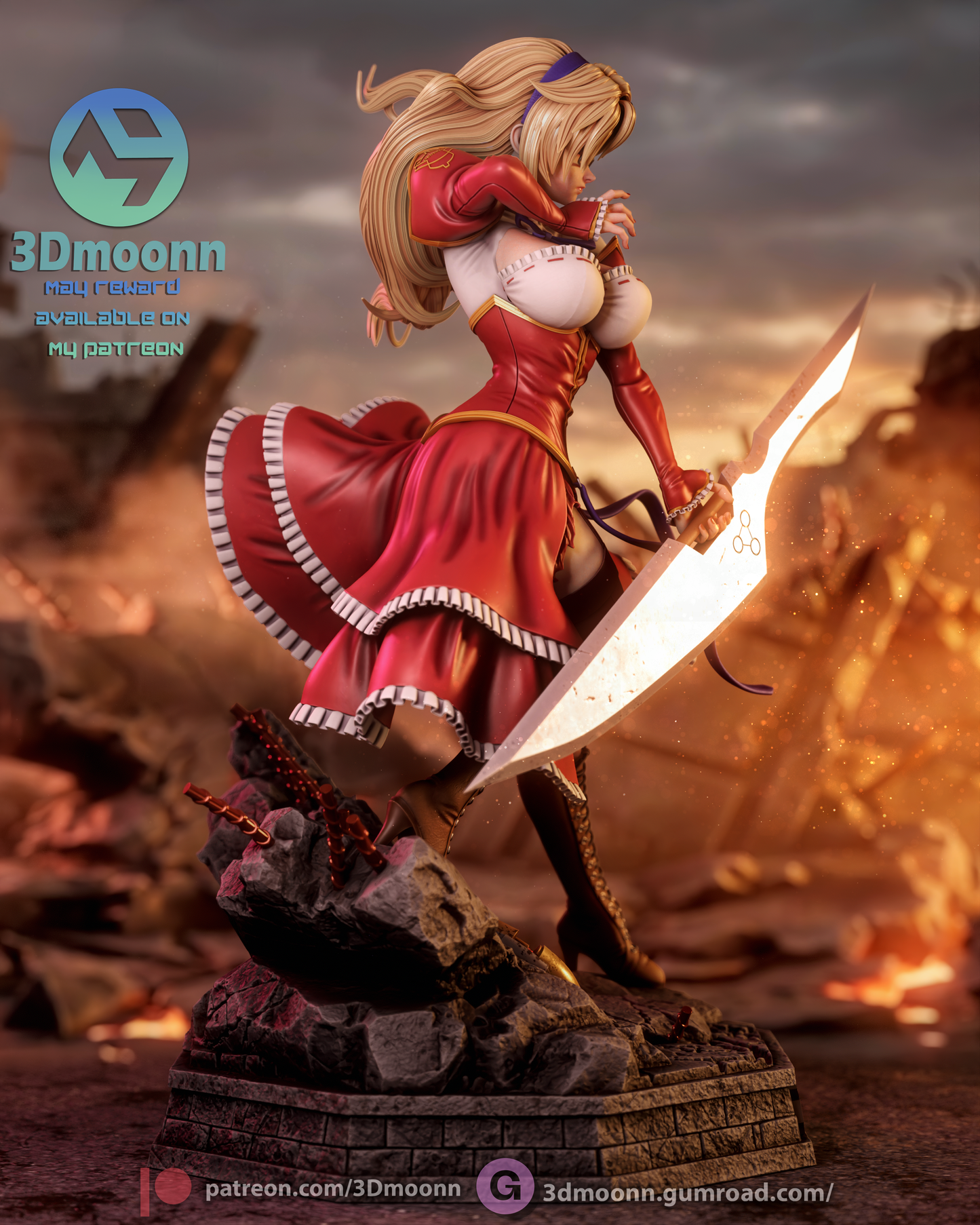Satellizer L Bridget 3D-Printed Kit
