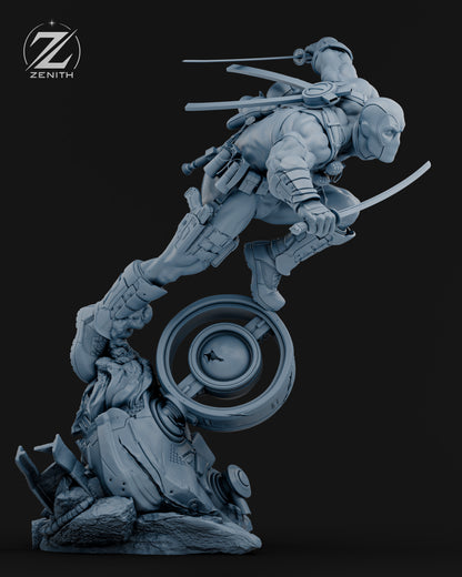 Deadpool Statue 3D-Printed Kit