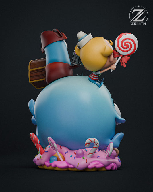 Flapjack Statue 3D-Printed Kit