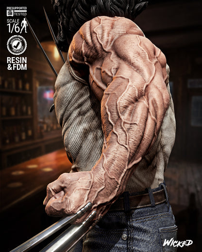 Logan Statue 3D-Printed Kit
