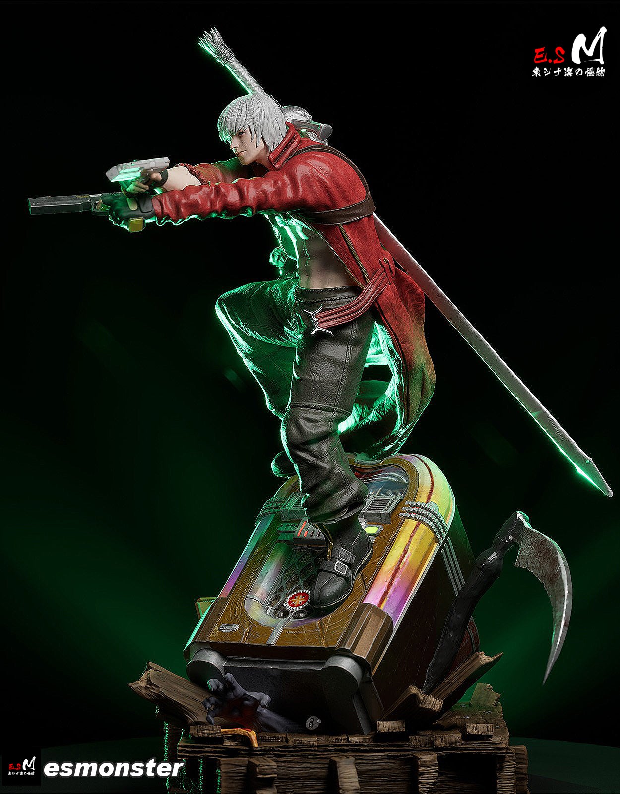 Dante Statue 3D-Printed Kit