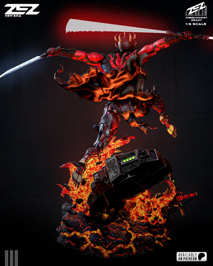 Darth Maul Statue 3D-Printed Kit