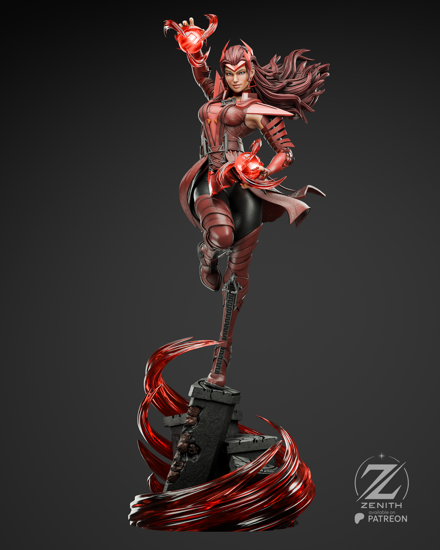 Scarlet Witch Statue