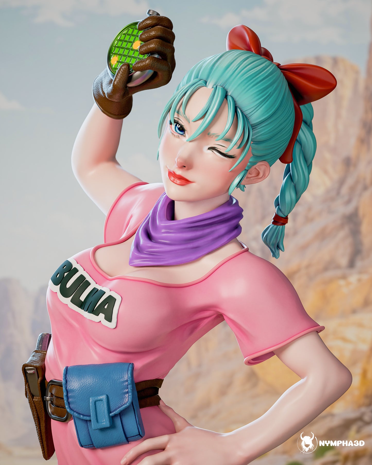 Bulma Statue