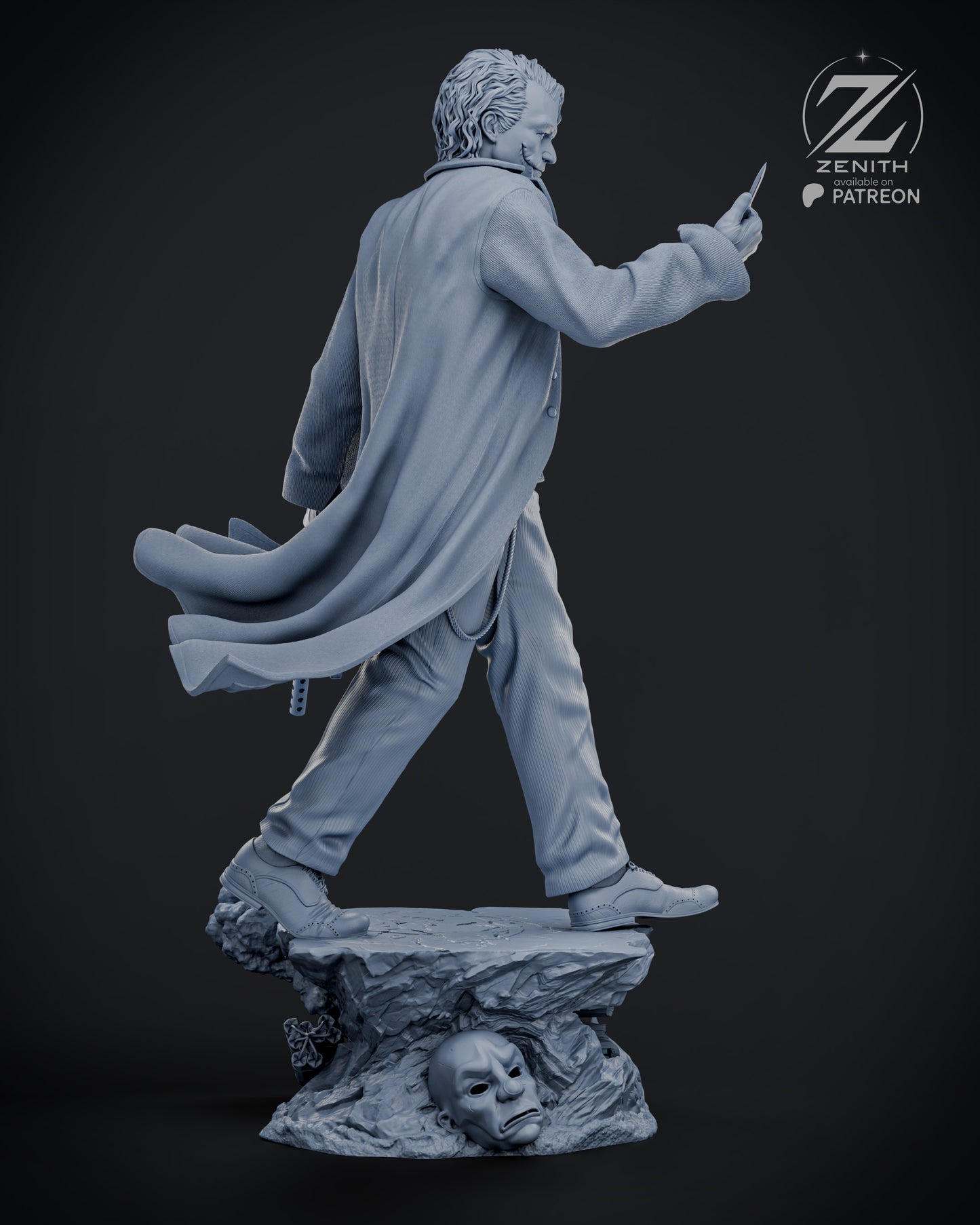 Joker Statue 3D-Printed Kit