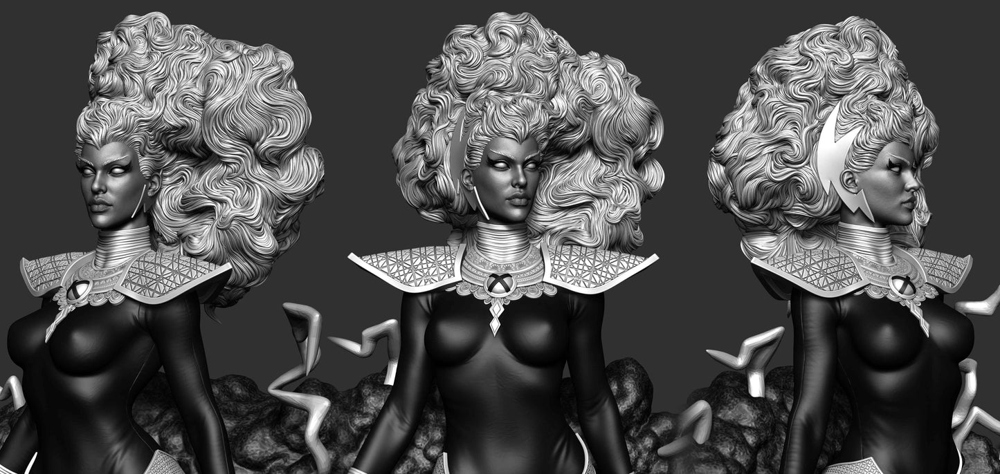 Storm Hellfire Gala Statue