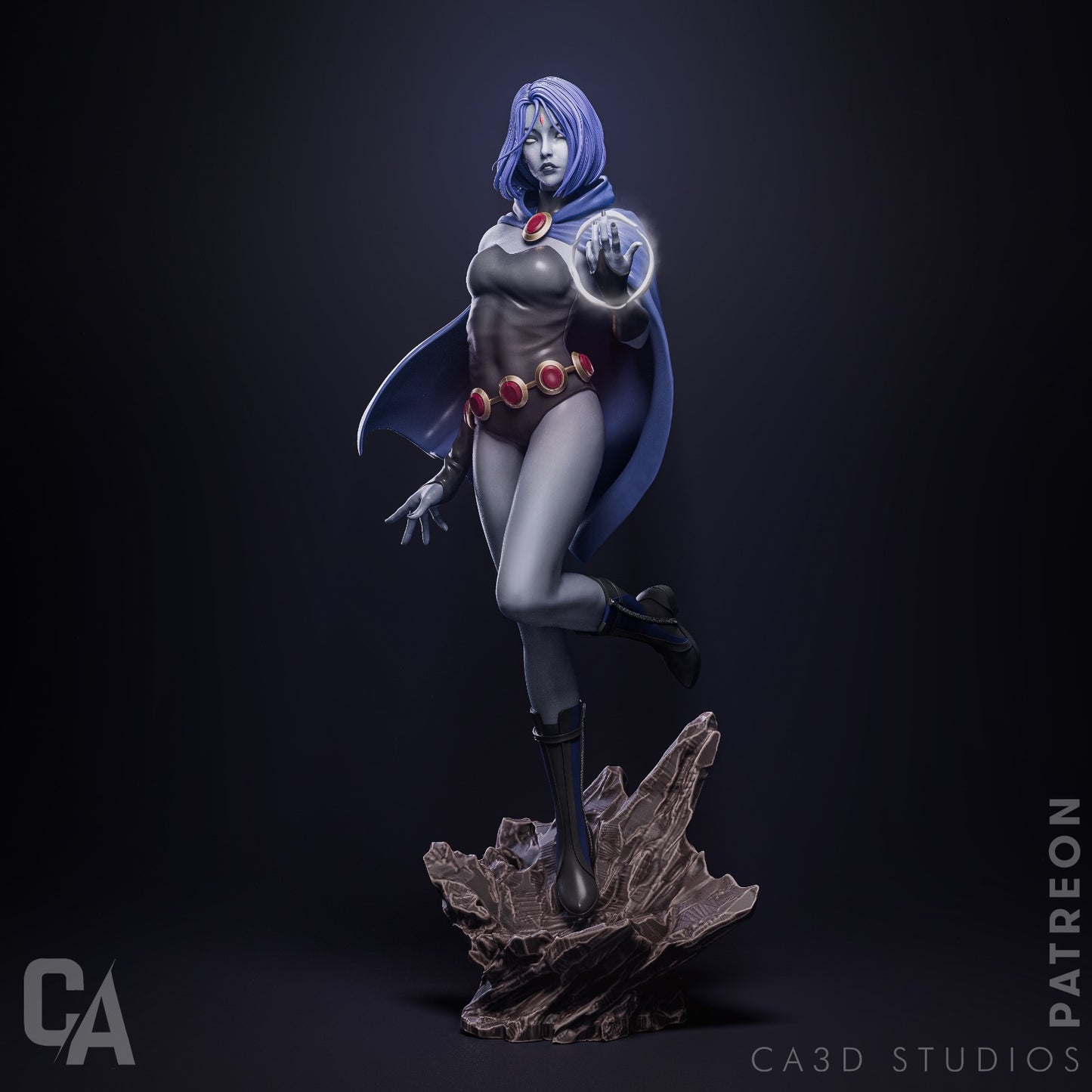 Raven Statue