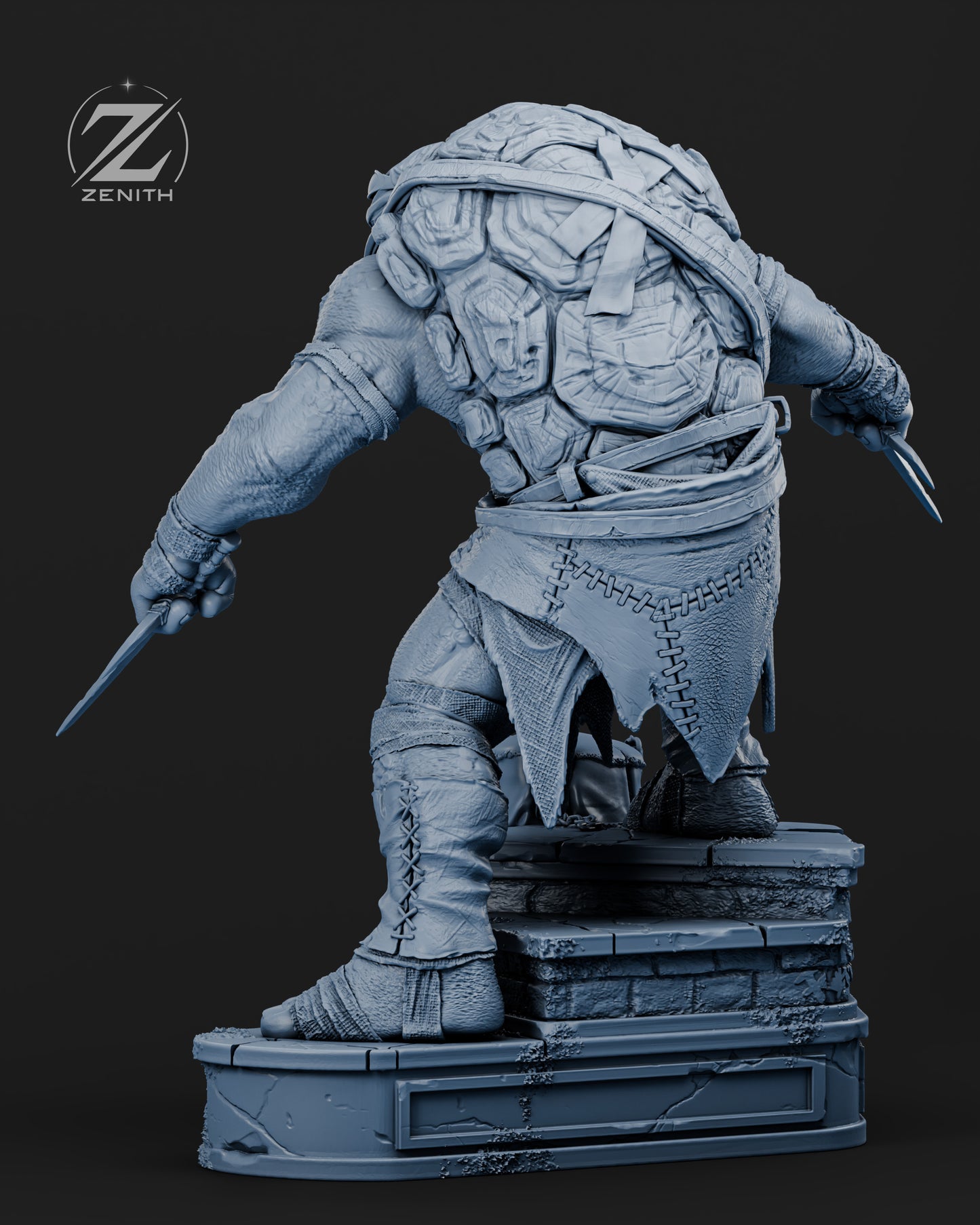 Raphael TMNT Statue 3D-Printed Kit