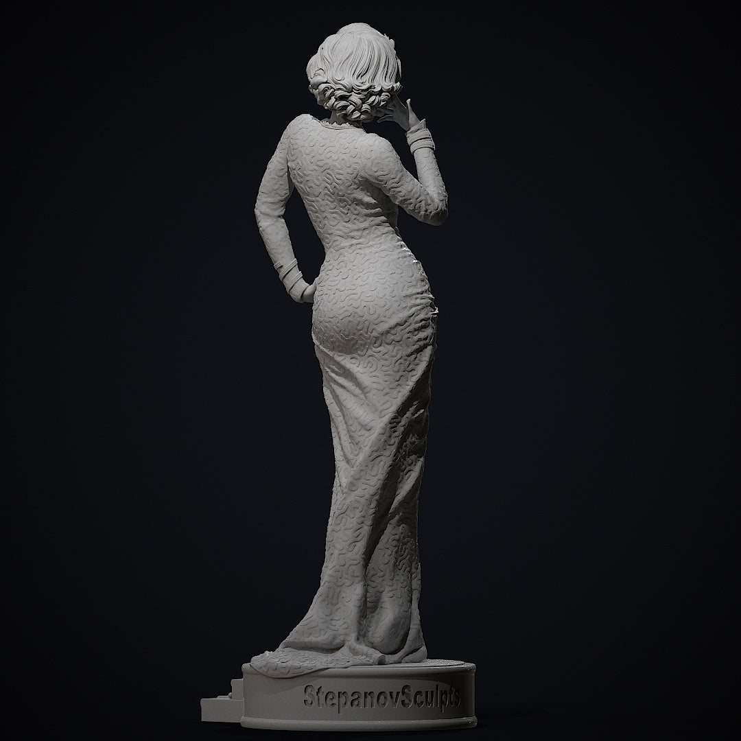 Marylin Statue 3D-Printed Kit
