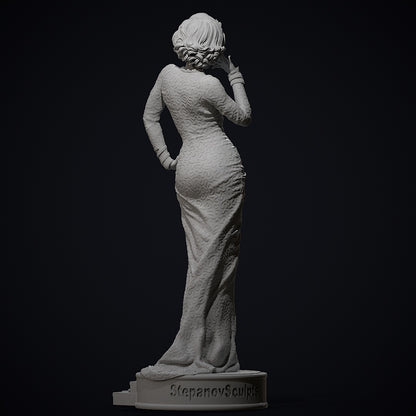 Marylin Statue 3D-Printed Kit