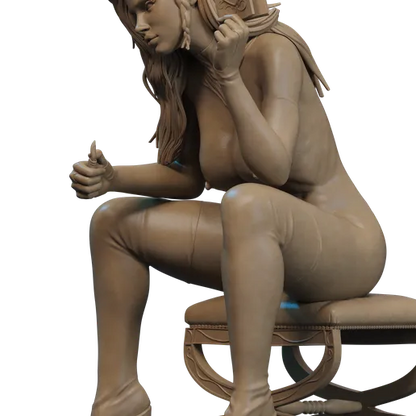 Emma Frost Statue 3D-Printed Kit