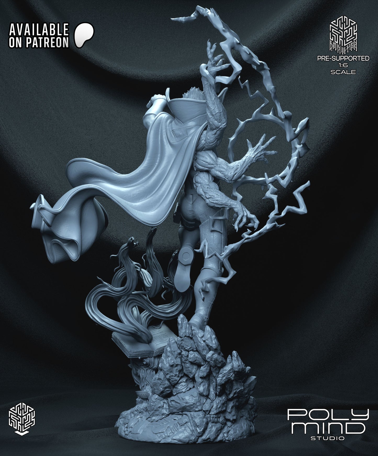 Dr. Strange Statue 3D-Printed Kit