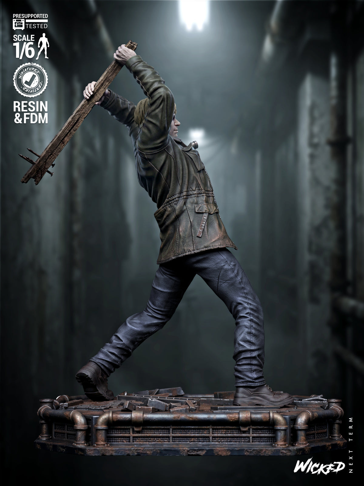 James Statue 3D-Printed Kit