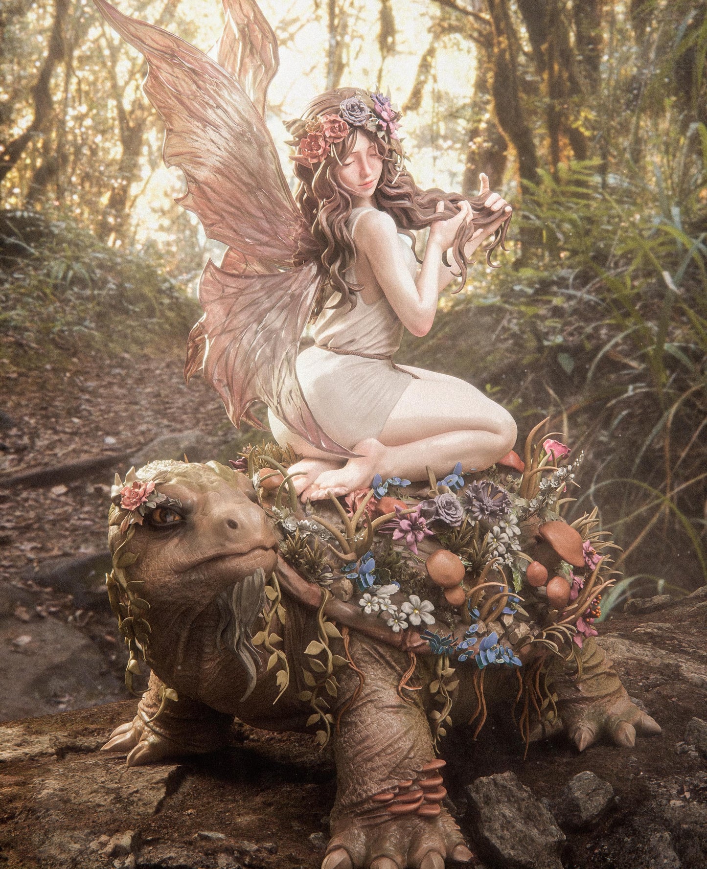 Fairy Blossom Statue